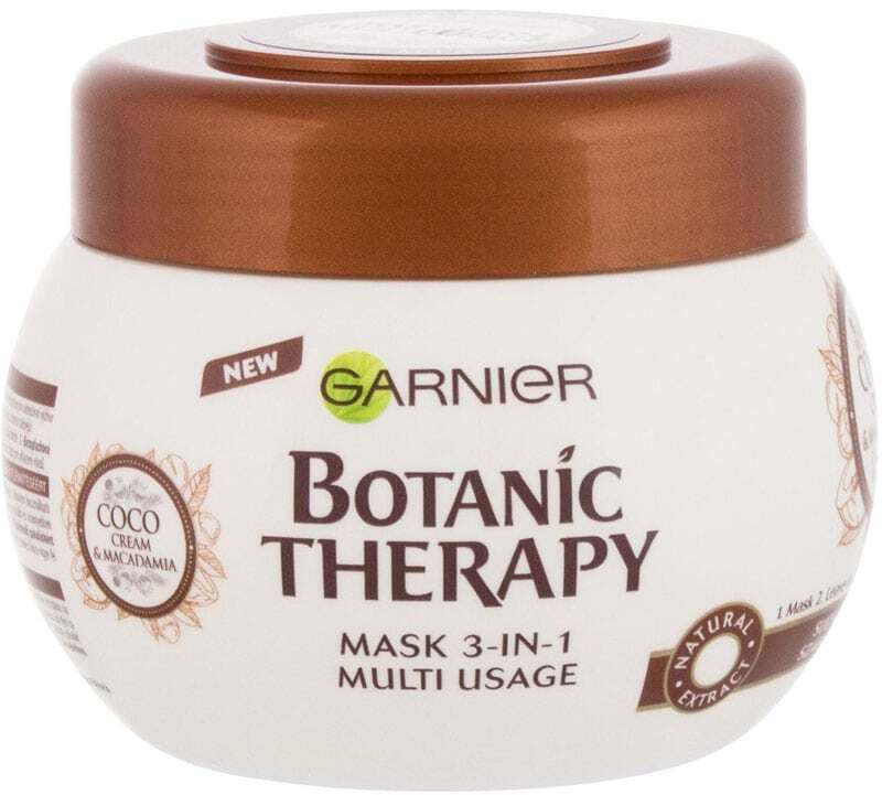 Garnier Botanic Therapy Coco & Macadamia 3-In-1 Hair Mask 300ml (Coarse Hair - Dry Hair)
