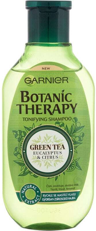Garnier Botanic Therapy Green Tea Eucalyptus & Citrus Shampoo 250ml (Oily Hair - All Hair Types)