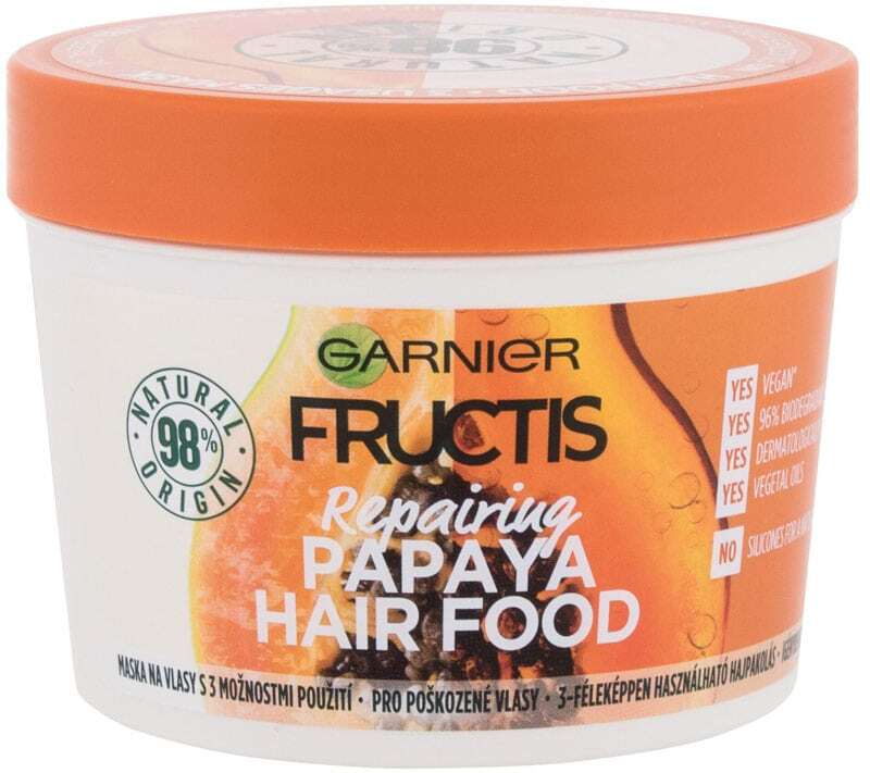 Garnier Fructis Hair Food Papaya Hair Mask 390ml (Damaged Hair)