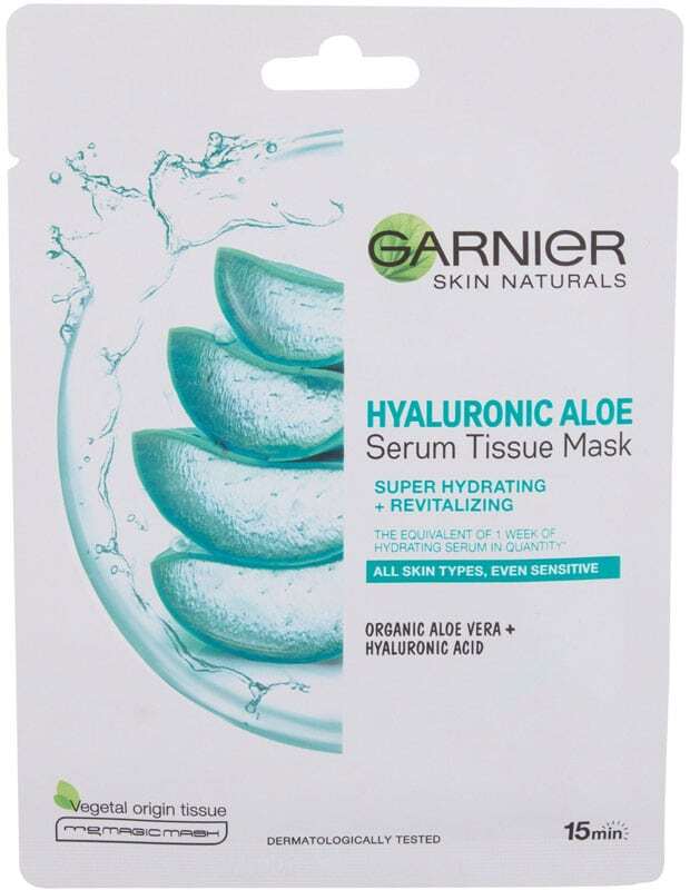 Garnier Skin Naturals Hyaluronic Aloe Face Mask 1pc (For All Ages)