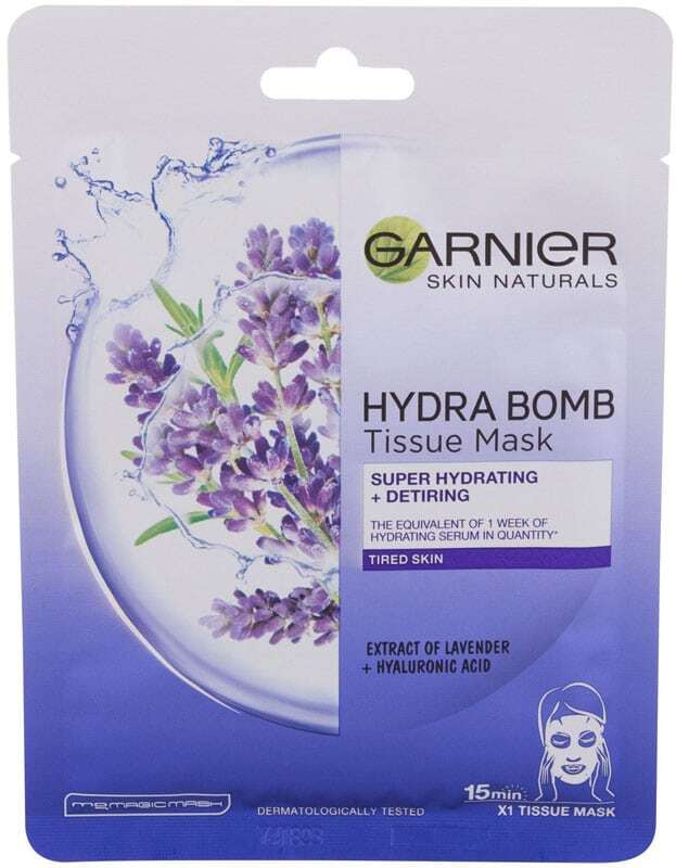 Garnier Skin Naturals Hydra Bomb Extract Of Lavender Face Mask 1pc (For All Ages)