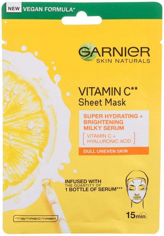 Garnier Skin Naturals Vitamin C Face Mask 1pc (For All Ages)