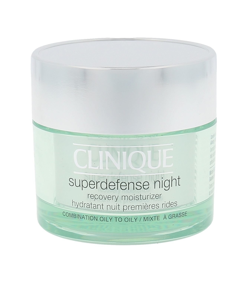 Clinique Superdefense Night Skin Cream 50ml (Oily - Mixed - First Wrinkles)