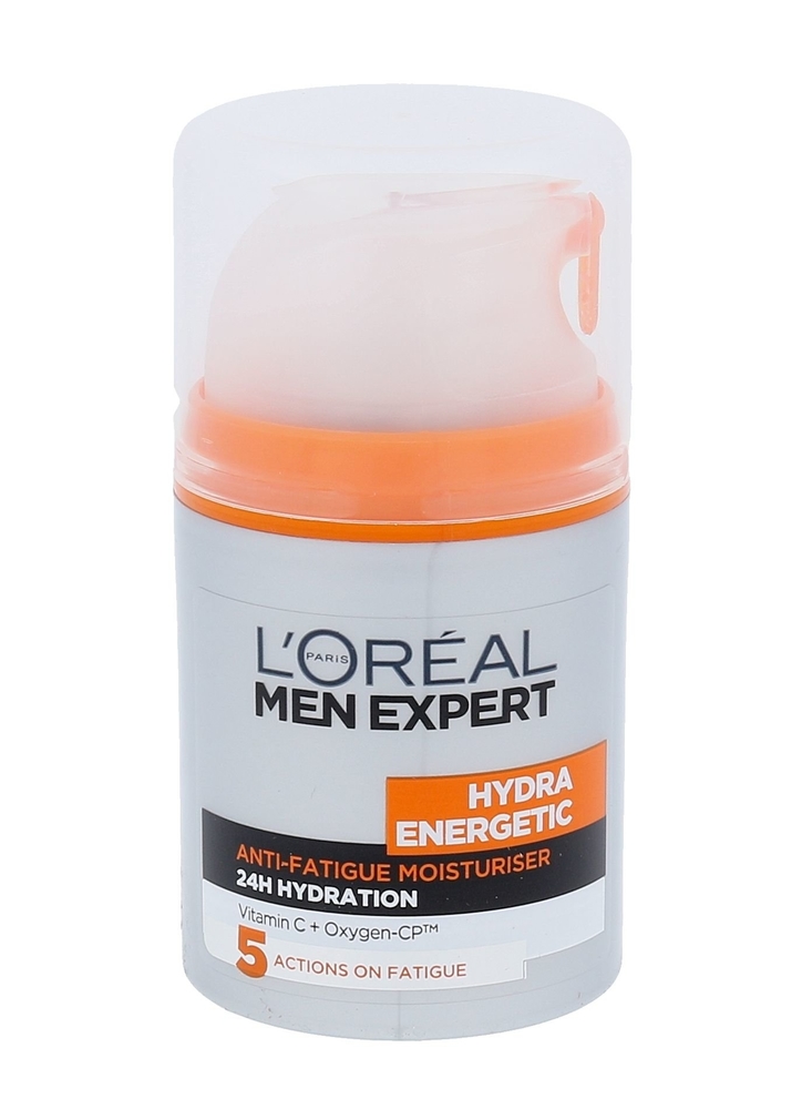 L/oreal Paris Men Expert Hydra Energetic Day Cream 50ml Daily Moisturising Lotion (Normal - For All Ages)