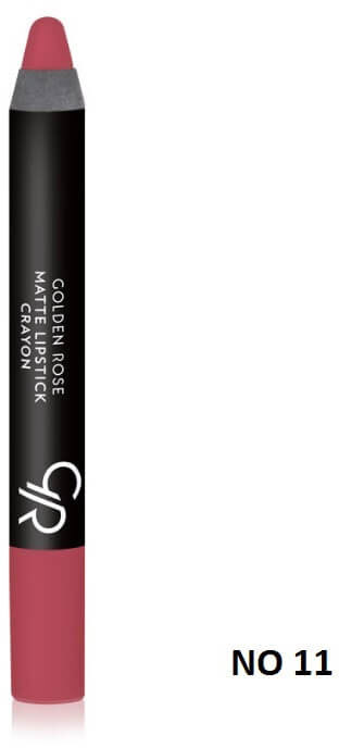 Golden Rose Matte Lipstick Crayon No:11 3,5gr