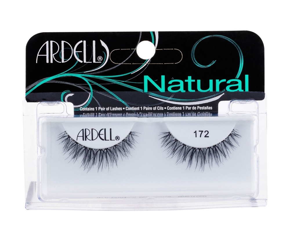 Ardell Natural 172 False Eyelashes 1pc Black