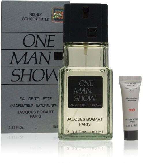 Jacques Bogart One Man Show Eau de Toilette 100ml Combo: Edt 100ml + 3ml After Shave Balm