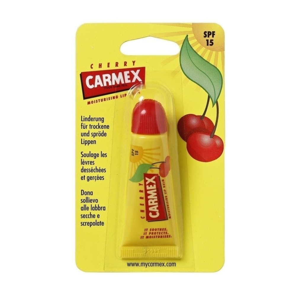 Carmex Cherry Lip Balm 10gr Spf15 (For All Ages)