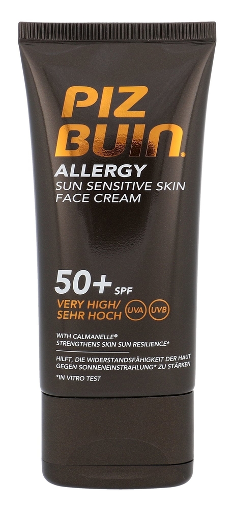 Piz Buin Allergy Sun Sensitive Skin Face Cream Face Sun Care 50ml Spf50+
