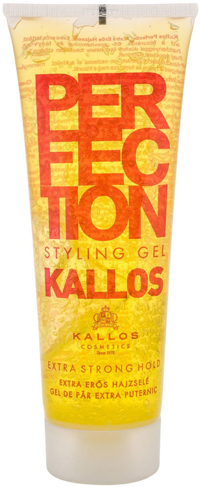 Kallos Cosmetics Perfection Extra Strong Hair Gel 250ml (Strong Fixation)