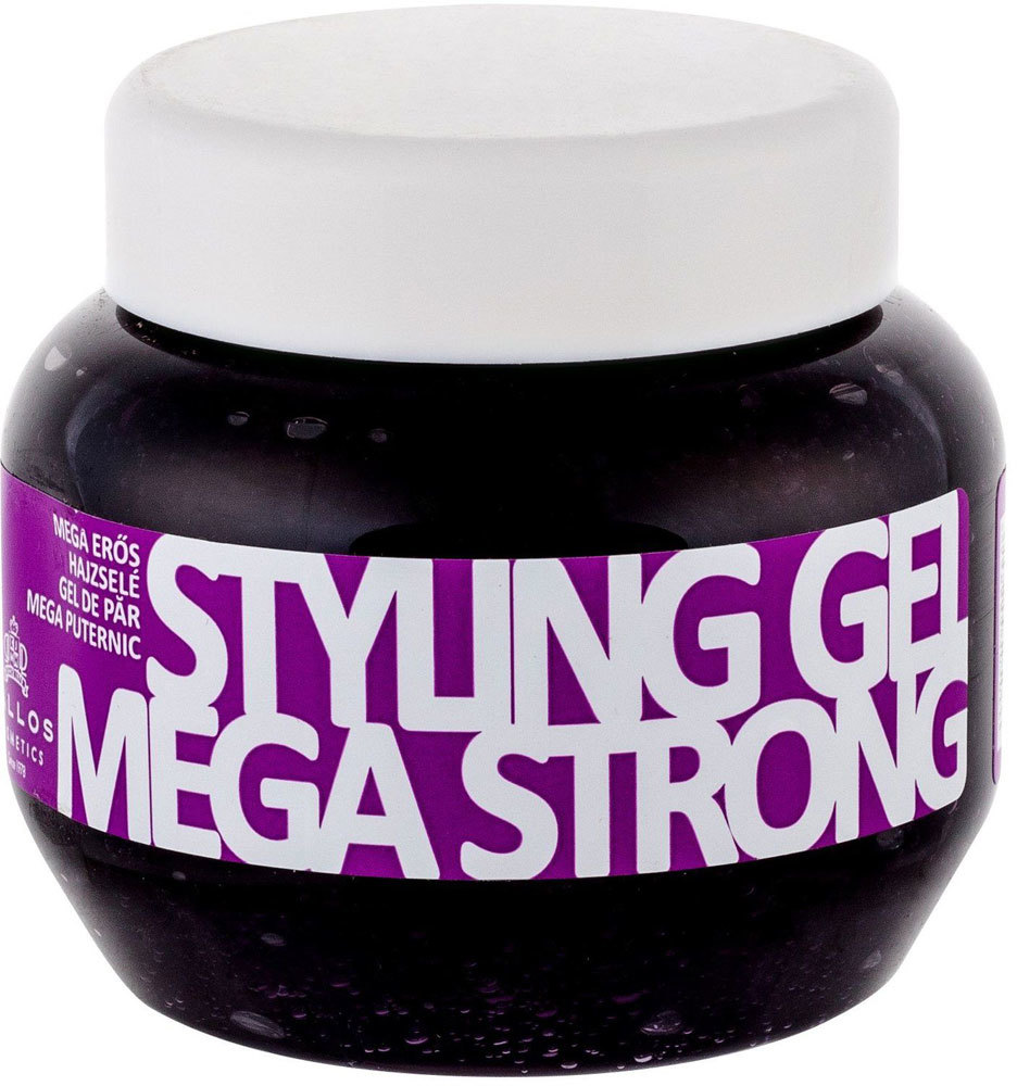 Kallos Cosmetics Styling Gel Mega Strong Hair Gel 275ml (Strong Fixation)