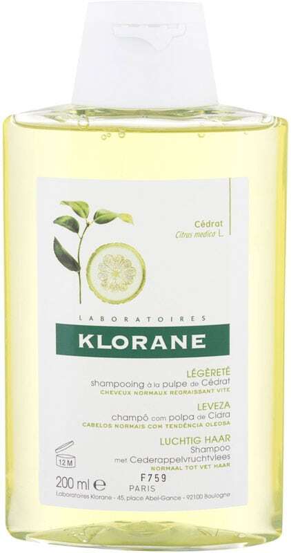 Klorane Citrus Pulp Purifying Shampoo 200ml (Oily Hair - Damaged Hair)