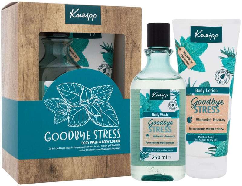 Kneipp Goodbye Stress Duo Set Shower Gel 250ml Combo: Shower Gel Goodbye Stress 250 Ml + Body Lotion Goodbye Stress 200 Ml