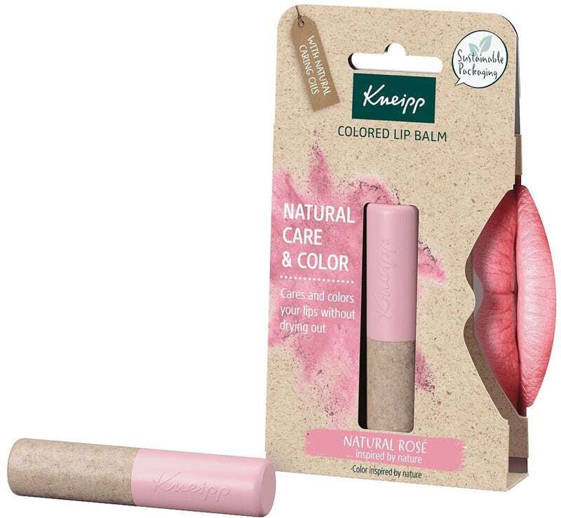 Kneipp Natural Care & Color Lip Balm Natural Rose 3,5gr