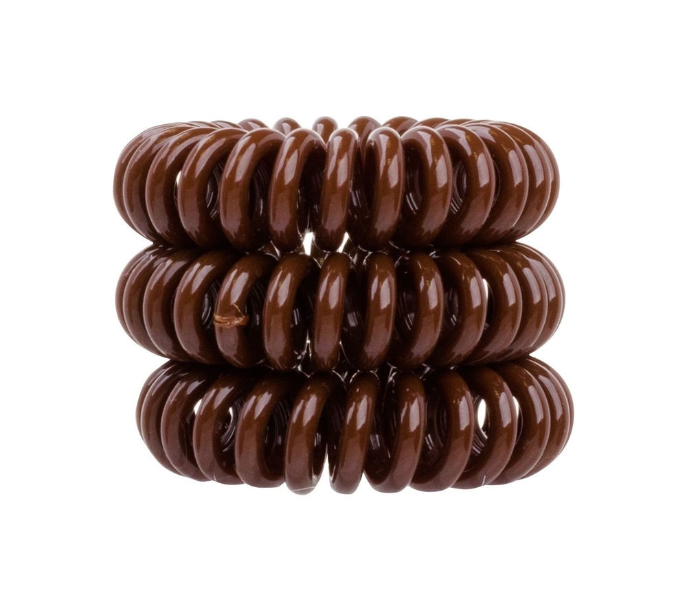 Invisibobble The Traceless Hair Ring Hair Ring 3pc Pretzel Brown