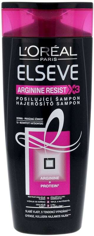 L´oréal Paris Elseve Arginine Resist X3 Shampoo 250ml (Weak Hair - Anti Hair Loss)
