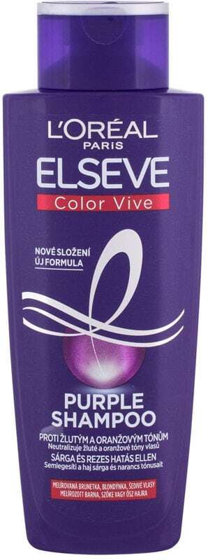 L´oréal Paris Elseve Color Vive Purple Shampoo 200ml (Blonde Hair - Highlighted Hair - Grey Hair)