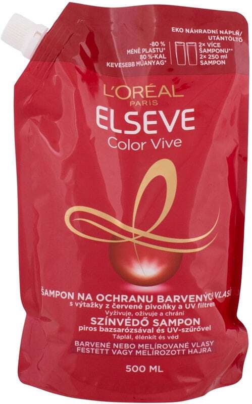 L´oréal Paris Elseve Color-Vive Shampoo 500ml (Refill - Colored Hair - Highlighted Hair)