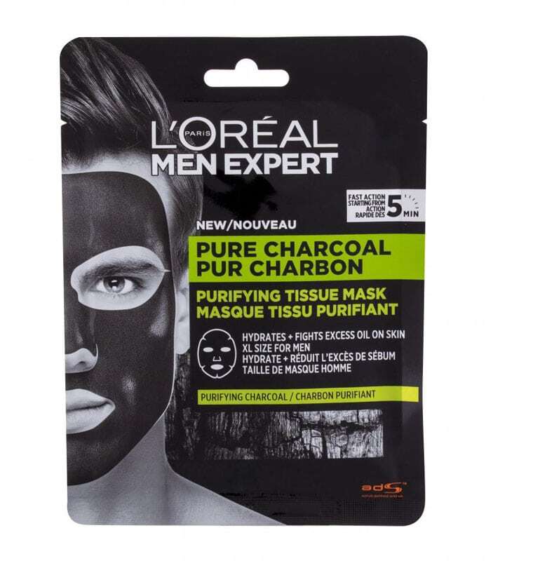 L´oréal Paris Men Expert Pure Charcoal Face Mask 30gr (For All Ages)
