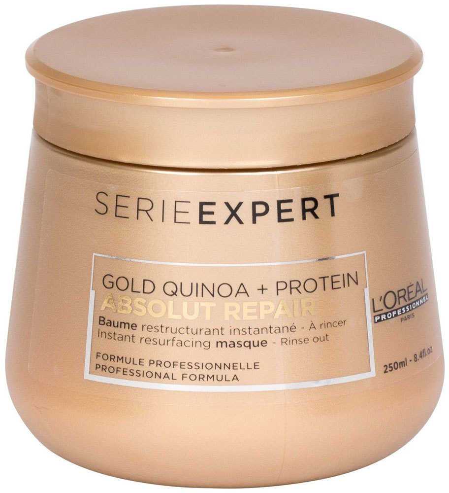 L´oréal Professionnel Série Expert Absolut Repair Gold Quinoa + Protein Hair Mask 250ml (Damaged Hair)
