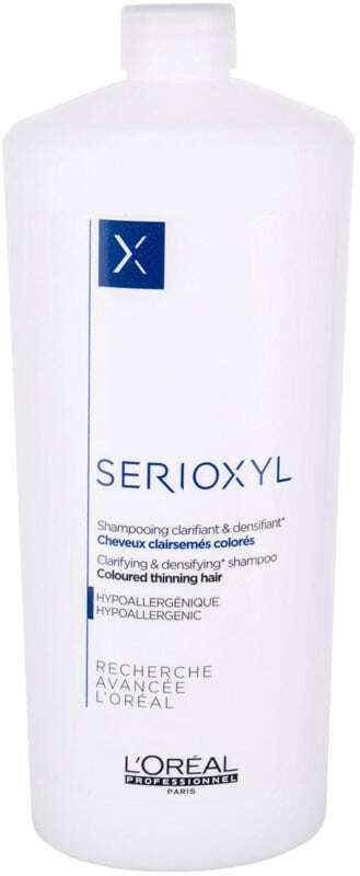 L´oréal Professionnel Serioxyl Clarifying & Densifying Shampoo 1000ml (Colored Hair - Fine Hair - Anti Hair Loss)