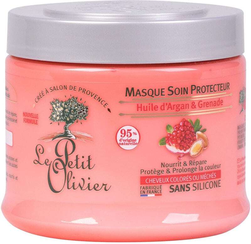 Le Petit Olivier Argan Oil & Pomegranate Protective Hair Mask 330ml (Colored Hair)
