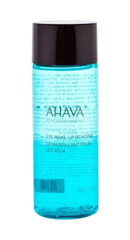 Ahava Clear Time To Clear Eye Makeup Remover 125ml Alcohol Free