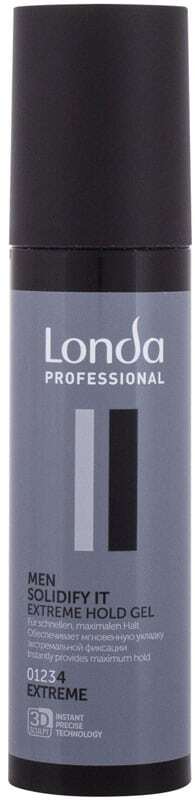 Londa Professional MEN Solidify It Hair Gel 100ml (Extra Strong Fixation)