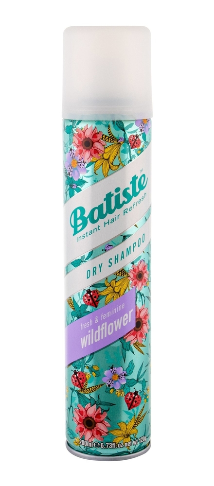 Batiste Wildflower Dry Shampoo 200ml (Oily Hair)