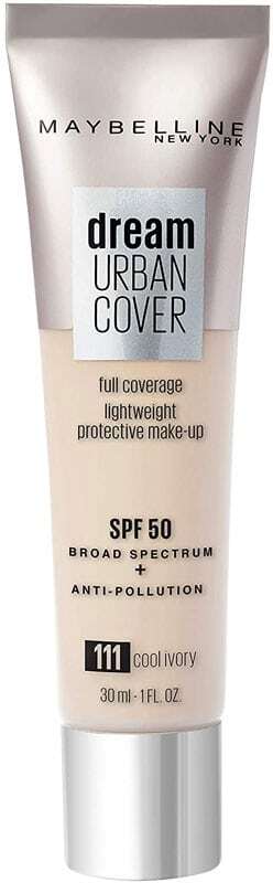 Maybelline Dream Urban Cover SPF50 Makeup 111 Cool Ivory 30ml