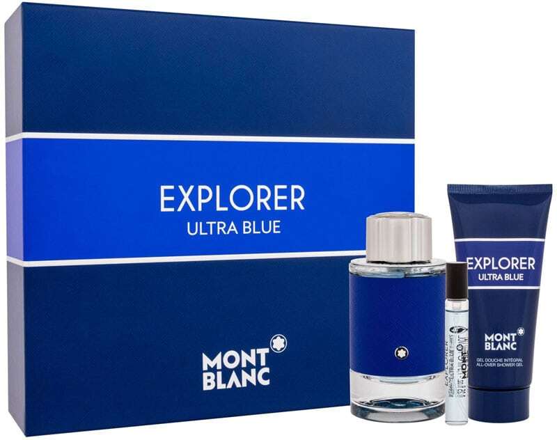 Montblanc Explorer Ultra Blue Eau de Parfum 100ml Combo: Edp 100 Ml +Edp 7,5 Ml + Shower Gel 100 Ml