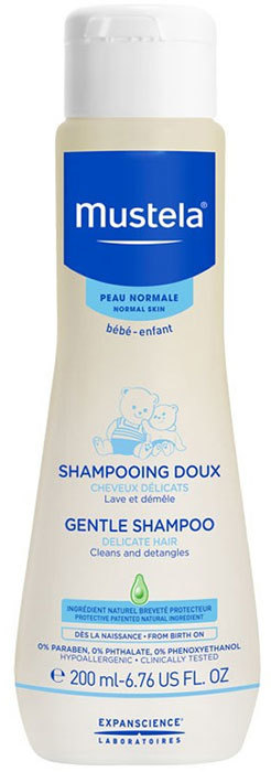 Mustela Bébé Gentle Shampoo Shampoo 200ml (Fine Hair - Normal Hair)