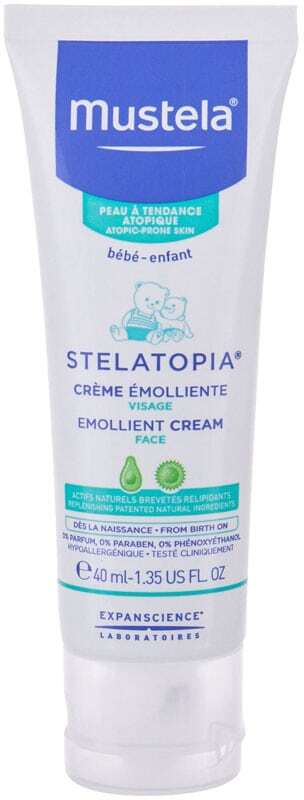 Mustela Bébé Stelatopia Emollient Cream Day Cream 40ml (For All Ages)