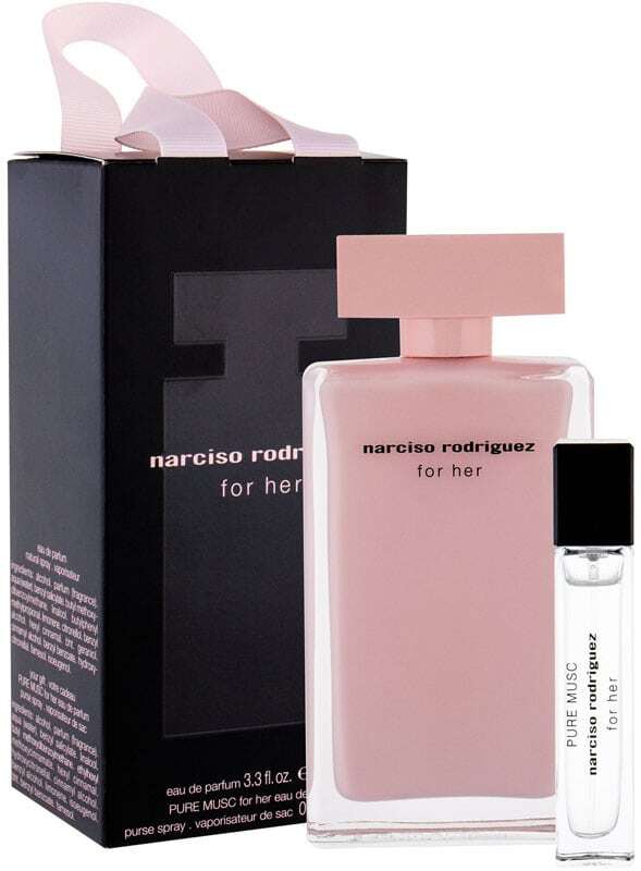 Narciso Rodriguez For Her Eau de Parfum 100ml Combo: Edp 100 Ml + Edp Pure Musc 10 Ml
