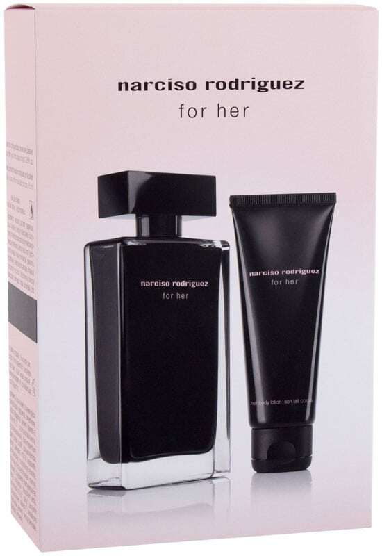 Narciso Rodriguez For Her Eau de Toilette 100ml Combo: Edt 100 Ml + Body Lotion 75 Ml