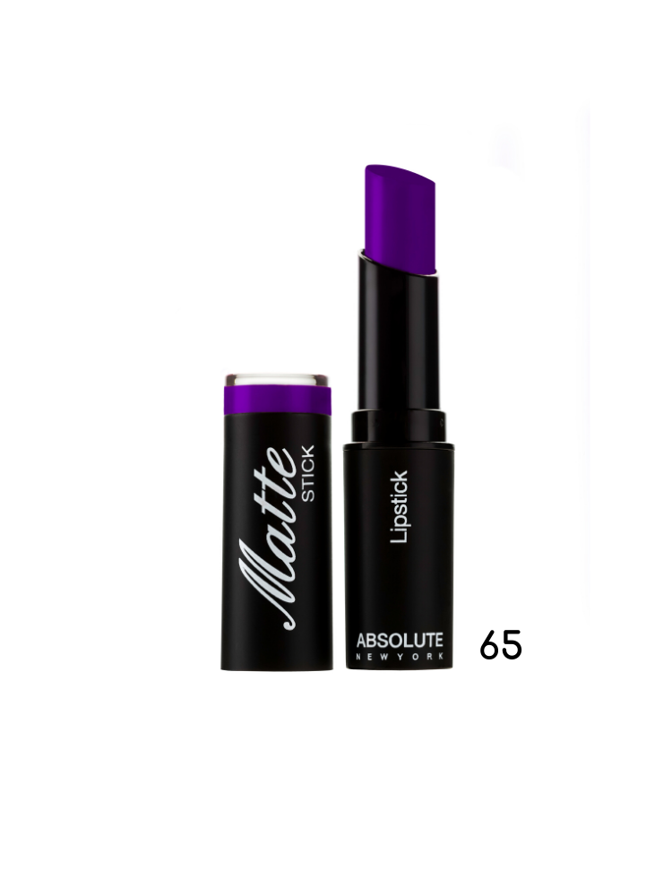 Absolute New York Matte Stick Lipstick - Dare To Wear-Purple Heart 65 5,4gr