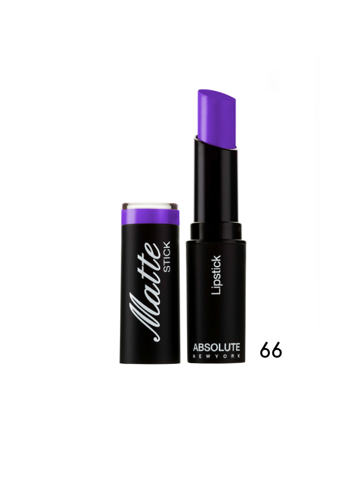 Absolute New York Matte Stick Lipstick - Dare To Wear- Royal Purple 66 5,4gr
