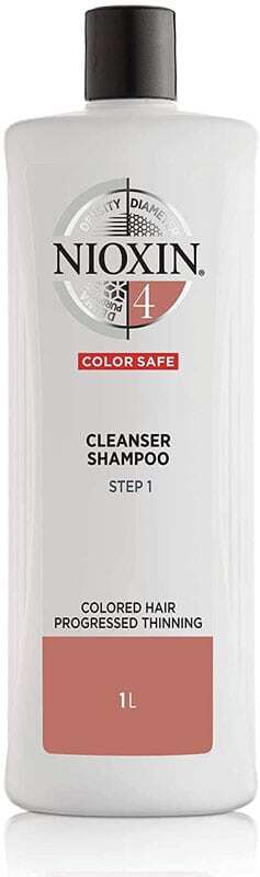 Nioxin System 4 Cleanser Shampoo 300ml (Damaged Hair - Anti Hair Loss)