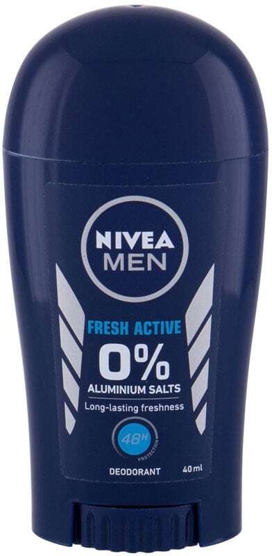 Nivea Men Fresh Active 48h Deodorant 40ml (Deostick - Alcohol Free - Aluminium Free)