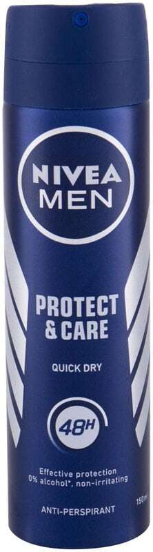 Nivea Men Protect & Care 48h Antiperspirant 150ml (Deo Spray - Alcohol Free)