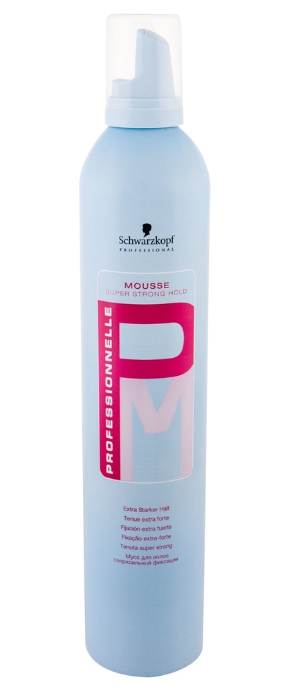 Schwarzkopf Professionnelle Super Strong Hold Hair Mousse 500ml (Extra Strong Fixation)