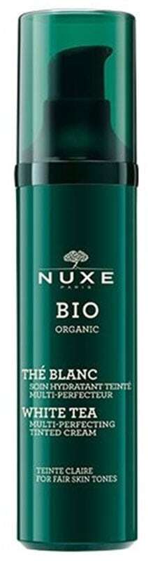 Nuxe Bio Organic White Tea Tinted Cream Medium Skin Tones Day Cream Medium 50ml (Bio Natural Product - For All Ages)