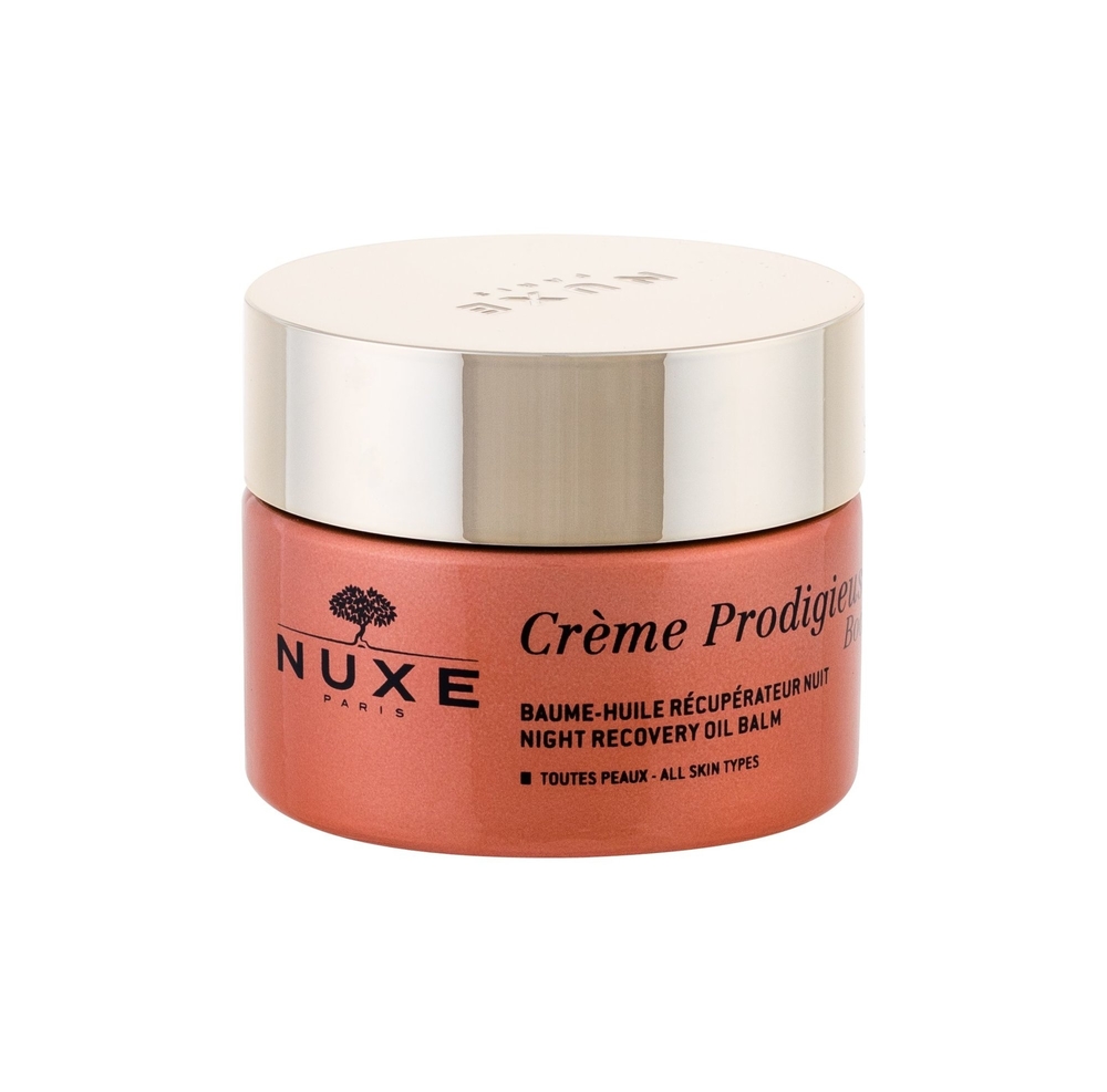 Nuxe Creme Prodigieuse Boost Night Recovery Oil Balm Night Skin Cream 50ml (First Wrinkles - All Skin Types)
