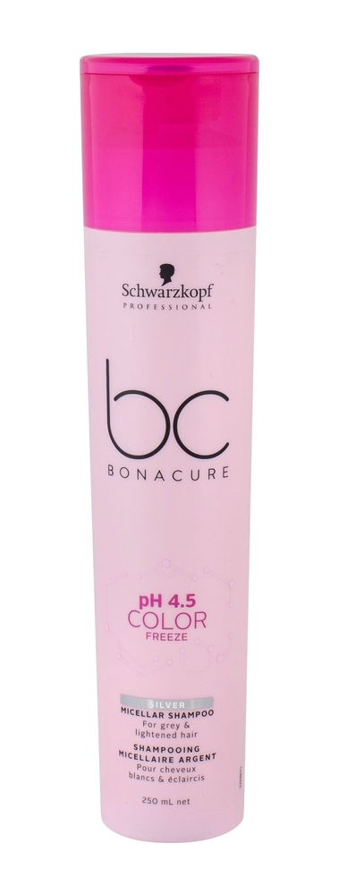 Schwarzkopf Bc Bonacure Ph 4.5 Color Freeze Silver Shampoo 250ml (Colored Hair)