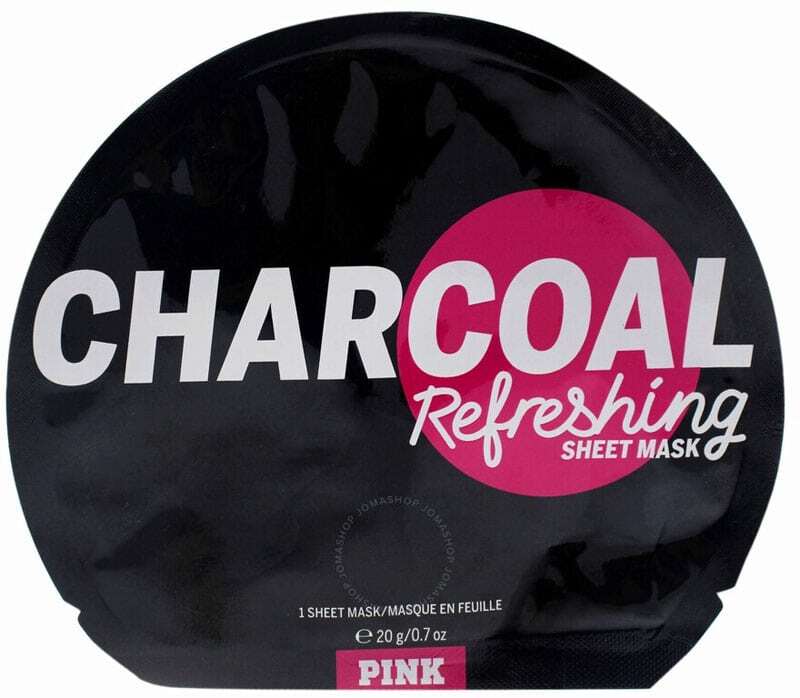 Pink Charcoal Refreshing Sheet Mask Face Mask 1pc (For All Ages)