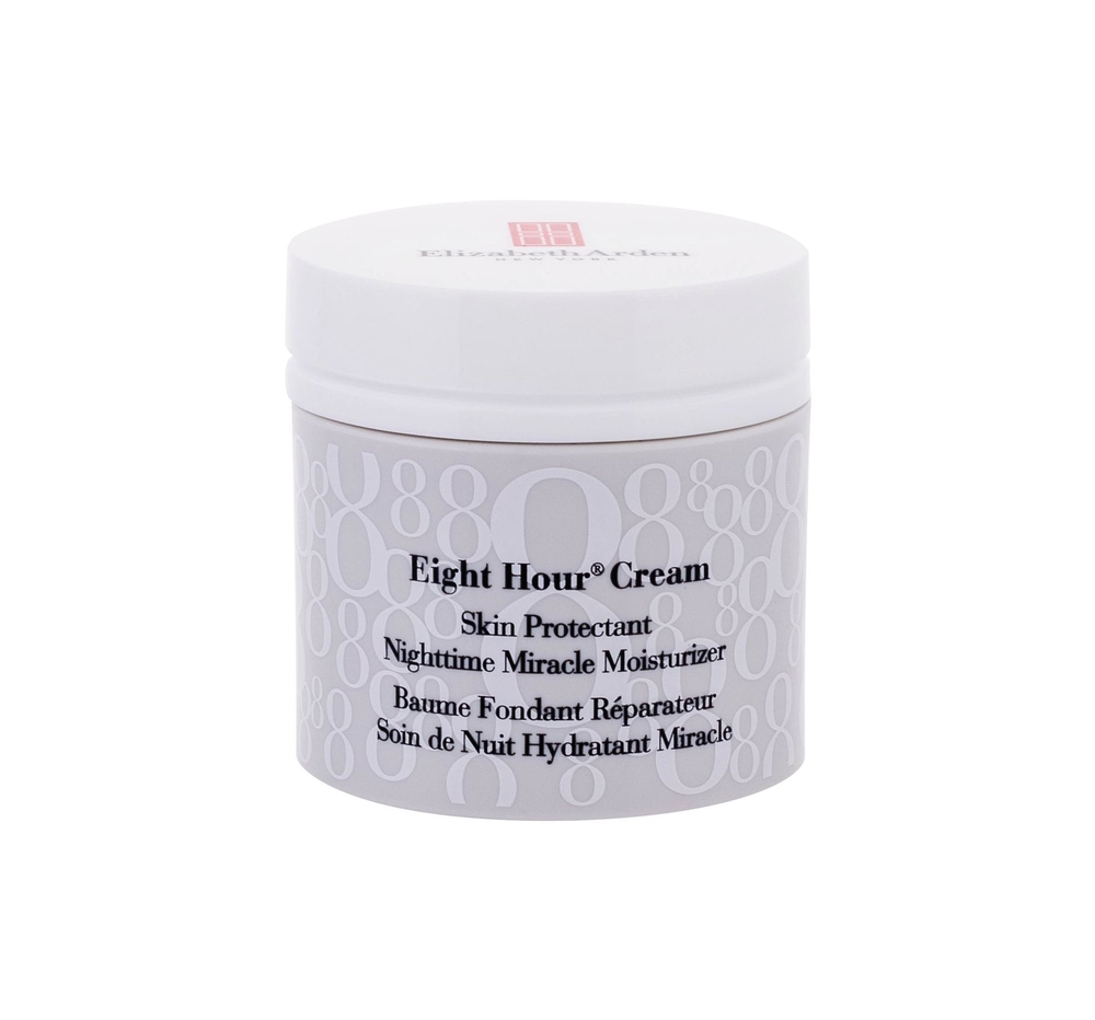 Elizabeth Arden Eight Hour Cream Nighttime Miracle Moisturizer Night Skin Cream 50ml (All Skin Types - For All Ages)