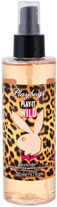 Playboy Play It Wild For Her Body Spray 200ml