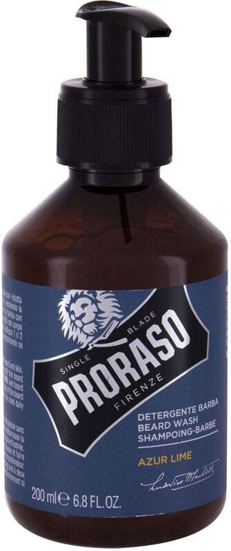 Proraso Azur Lime Beard Wash Shampoo 200ml