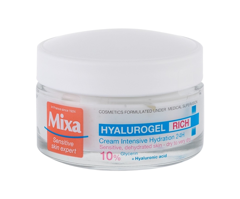 Mixa Hyalurogel Rich Cream ( Citliva Plet ) - Itenzivne Hydratacni Denni Krem 50ml