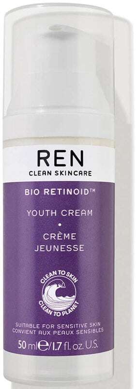 Ren Clean Skincare Bio Retinoid Anti-Ageing Day Cream 50ml (First Wrinkles - Wrinkles - Mature Skin)